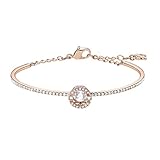 SWAROVSKI Women's Sparking Dance Crystal Jewelry Collection, Rose Gold Tone Finish