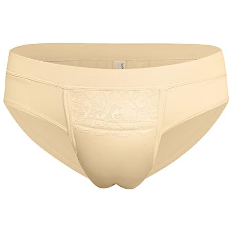 YUFEIDA Men's Hiding Gaff Panty Shaping Pant Mens Underwear for Crossdresser Transgender Cover