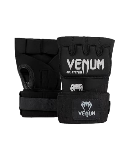 Venum Gel Kontact Quick Wraps - Black/Silver - Medium