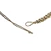 BlueRica Hemp Choker Necklace With Brown Coconut Beads & Puka Shells