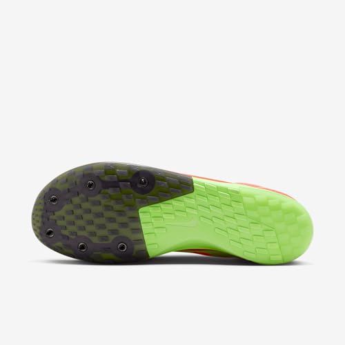 Nike Rival XC 6 Cross-Country Spikes (DX7999-800, Hyper Orange/Bright Crimson/Mint Foam/Lime Blast)2