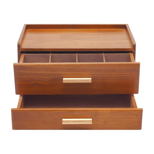 Wood Tea Bag Organizer, Tea Organizers and Storage Box with