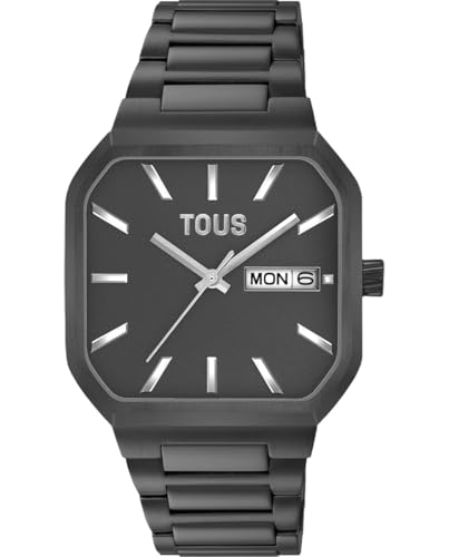 TOUS Reloj analógico con Brazalete Acero/Aluminio Lit (Negro) Ref. 3000137100