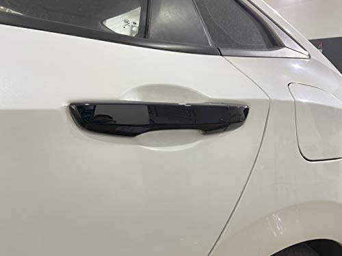 Gzxinwei Car Door Handle Trim Cover Abs Exterior Decoration Accessories Styling Black For Honda 10Th Gen Civic 2016 2017 2018 2019 2020 #TOP5