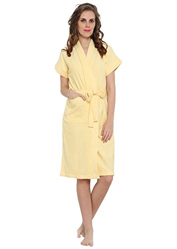 Superior Cotton Bathrobe for Adult (Lemon)