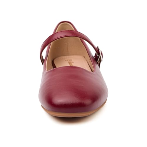 Image of Womens Pointed Toe Black Ballet Flats Comfortable Casual Dress Flats for Women Elegant Memory Foam Flats Shoes with Party Wedding