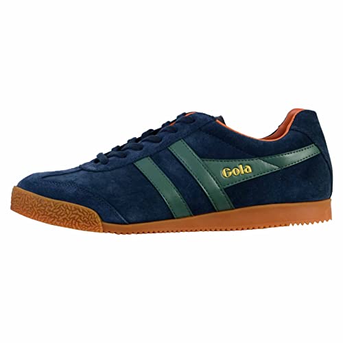 Image of Gola Equipe Suede - Sneakers for Men - Contrasting Wingflash - Heel Return - Durable Cupsole - Low Silhouette