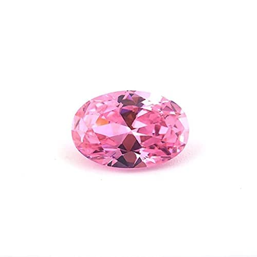 Zircon cubique rose haute qualité taillé en diamant, gemme rose délicate en vrac modèle Small
