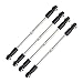 JWQFBC 4pcs Set Metal RC Car Steering Link for ZD HPI Vehicle, 110-120mm
