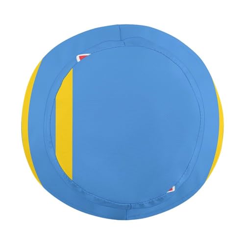 Aruba FlagChildren's Bucket Hat for Boys and Girls, Breathable Summer Beach Hat54cm4