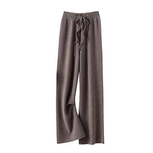 Pantalon en cachemire femme décontracté keusyoi idéal pour cocooner chez soi