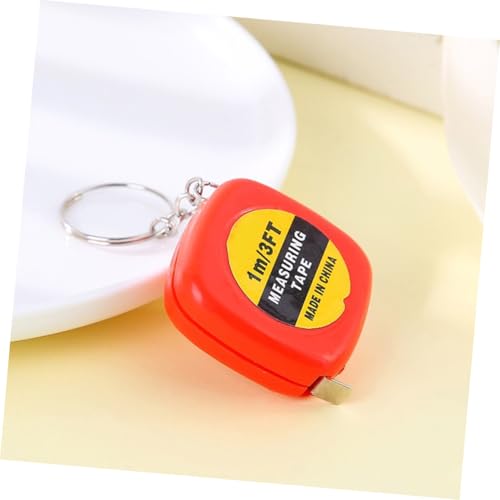 Cinta métrica portátil mini con llavero OSALADI 24 pzas miniatura 3