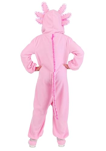 Disfraz para niños de Axolote color rosa talla Large miniatura 2