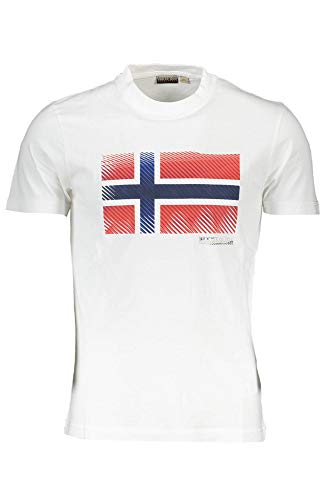 Napapijri Sibu T-Shirt, Bianco (Bright White 002)