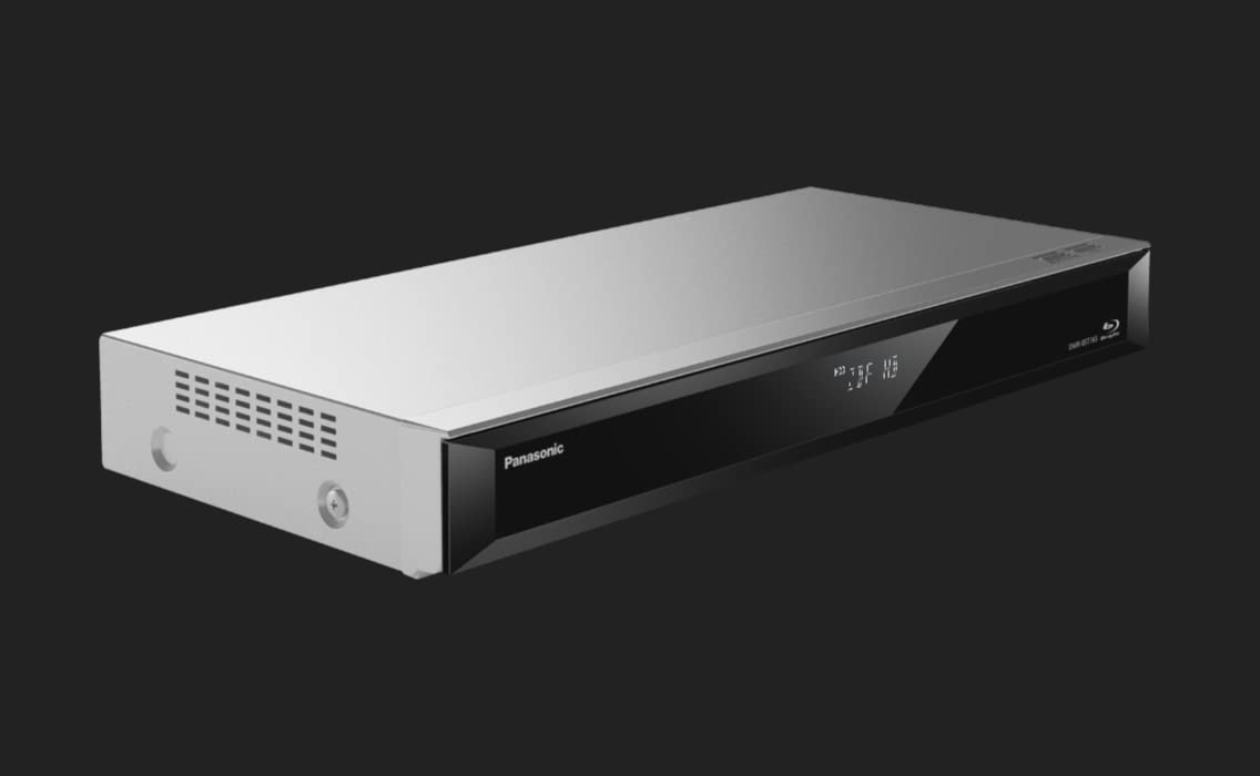 Panasonic DMR-BST765EG Enregistreur Blu-ray, Disque Dur de 500 Go, Lecture de Disques Blu-ray, 2x DVB-S / S2, 2x DiSEqC, Vers. 2.0, Argent