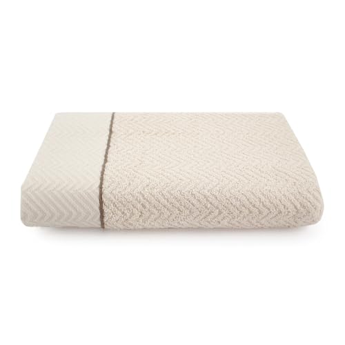 Zucchi Biancocasa - Juego de toallas línea Natural + tableta perfumada para armarios (foto 4)