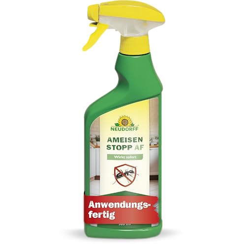 Neudorff AmeisenStopp AF Anwendungsfertiges Ameisenspray mit Sofortwirkung schützt effektiv gegen Ameisen - für Innen und Außen 500 ml