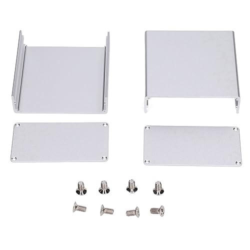 Boîtier de projet en aluminium sablé 6063-T5 de finition supérieure
