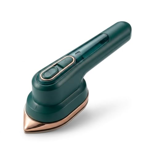 Image of Drumstone 𝟏𝟓 𝐘𝐞𝐚𝐫𝐬 𝐖𝐚𝐫𝐫𝐚𝐧𝐭𝐲 Portable Mini Steam Iron Stainless Steel Handheld Garment Steamer Compact Fabric Press for Clothes Travel Home Office and Daily Use