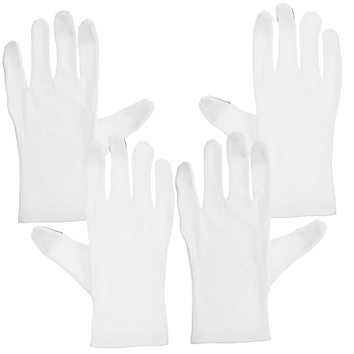 Housoutil Uv Protection Touch Screen Gloves 2 Pack Thin Cotton Gloves for Women Durable