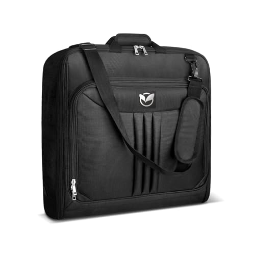 Suit Storage Bag Suit Luggage Garment Bag with Strap Hanging Suit Luggage Bag for Travel, Business