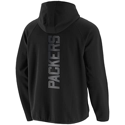 Sudadera Green Bay Packers NFL Interlock, comodidad premium con diseño retro vertical 2