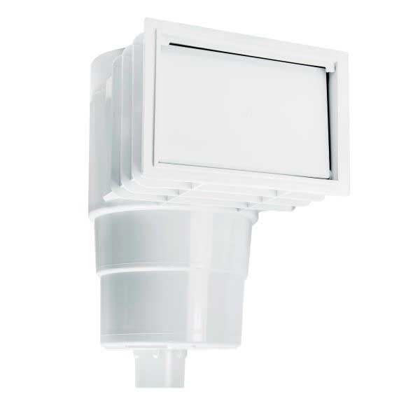 Produits qP Skimmer 200 mm Liner Couvercle carrée, Noir, 42.5 x 46 x 28 cm, 500186 C