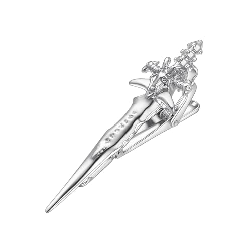 Image of Yoursfs Vintage Scottish Sword Tie Clips for Men Personalised Tie Clips Funny Sword Tie Bars Unique Cool Tie Pin for Men's Jewelry Gift