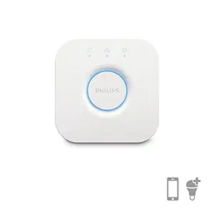 Philips Hue Bridge for Philips Hue Smart Lights (Compatible with Amazon Alexa, Apple HomeKit, and The Google Assistant),White,1 Count (Pack of 1),929001180606