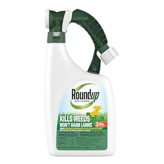 Roundup for Lawns₃ Ready-to-Spray, Tough Weed Killer for Use on Northern Grasses, 32 fl. oz.