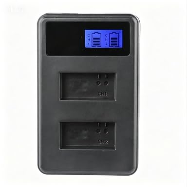 Cargador Hero4 dual para grabaciones largas y viajes con camaras Gopro