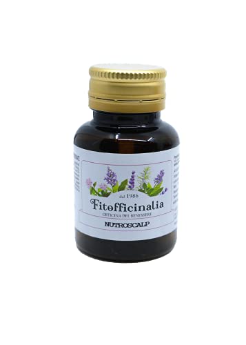 NUTROSCALP 70 CAPSULE 500 MG - Integratore alimentare naturale Rimineralizzante - Vitamine complesso B - Biotina Equiseto Fucus - Anticaduta- Fitofficinalia