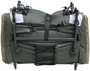 Abode 6 Leg Flat-boy Carp Fishing Level Bed 3-5 Season Combo Sleep System
