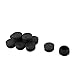 uxcell Plastic Tubing Tube Insert Caps Covers 30mm Dia 10 PCS Black