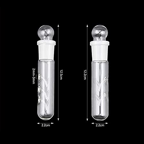 4PZ Trappola Planarie in Vetro Trasparente, Vetro di Cristallo Planario Trappola Planaria Trap Cattura Planaria per Catture Le Planarie Forniture per Pulizia Acquario (2 Fori, 3 Fori e 8 Fori) - Image 3