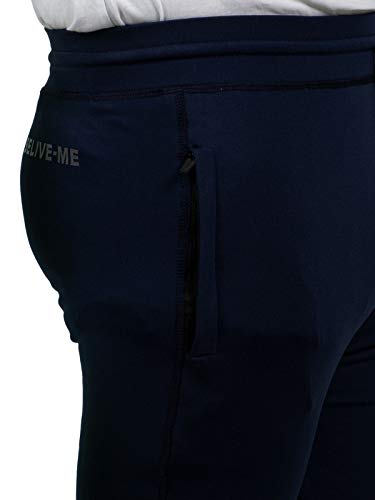 Image of Slim Fit Track Pant with Zipper Pockets