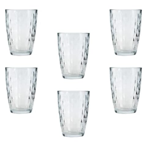 Diamond Ridge Highball Cocktail Glasses Set of 6 Cover