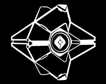MAF - Destiny Ghost Eyes UP Guardian Room Vinyl Decal ...
