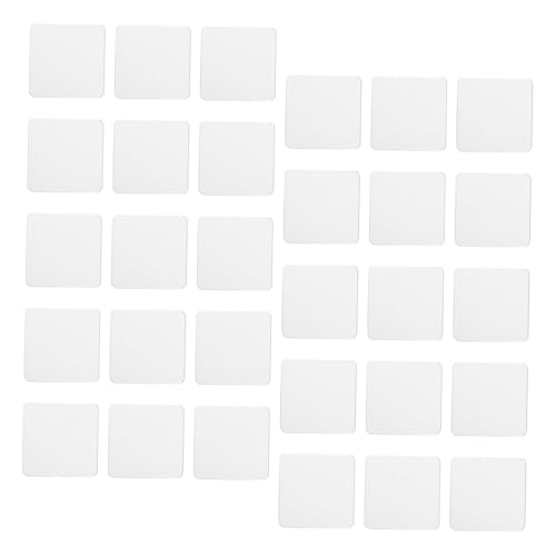 Homoyoyo 32 Posavasos De Coche En Blanco Para Sublimación Posavasos De Goma Para Bebidas Accesorios Para Coche De Sublimación Para Inserto Para Portavasos