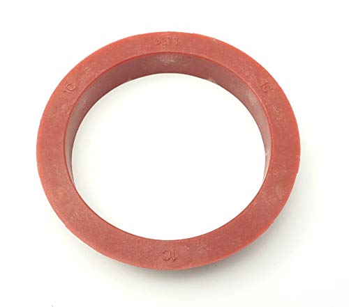 RONAL 4x Zentrierringe 68,0-57,1/68 auf 57,1 Rot kompatibel mit Ronal Felgen