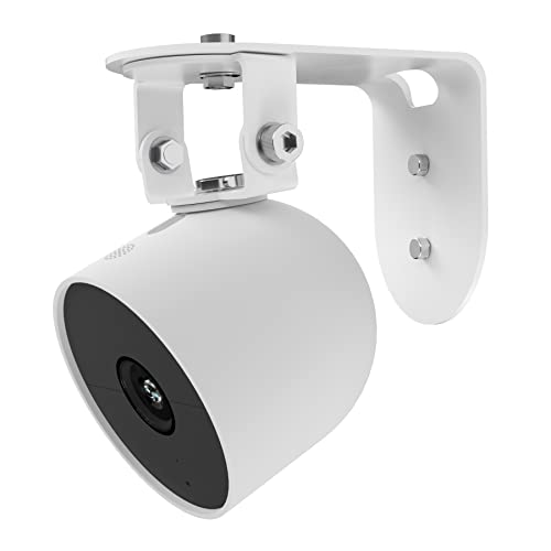 Zwolf Metal Wall Mount Compatible with Google Nest Cam Outdoor Battery 2nd Generation