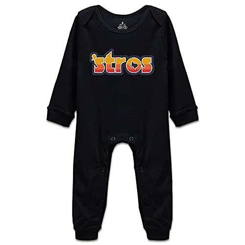 Image of DOQOSESHY Climbing Bodysuit Astro Inspired Stros Throwback Infant Outfit Jumpsuit Romper, 3 Months, Long Sleeve-white