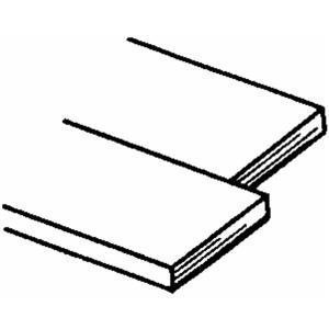 K&S Strips 0.016 X 1/4