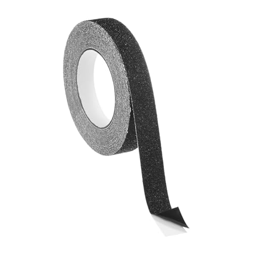 Image of M METERXITY 1-Pack Grip Tape, 0.8Inch x 33ft /20mm x 10m Anti Slip Traction Tape for Stair Steps /Indoor /Outdoor, Non Skid Adhesive Stair Tread Tape [Black]