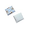 HOME COMFORT Ultra Mini Microwavable Heating & Cooling Pads – 100% Natural Rice 2-Pack (4.5” X 5”) (Blue Combo 3)