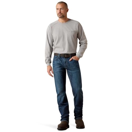 ARIAT Men's Fr M5 Duralight Stretch Coltrane Straight Leg Jean3