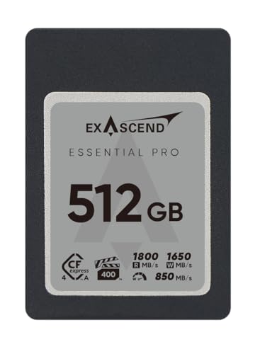 Exascend Essential Pro CFexpress 4.0 Type A J[h 256GB iVPG400 Ǎ1650MB/b(512GB) EXPC4EA001TB