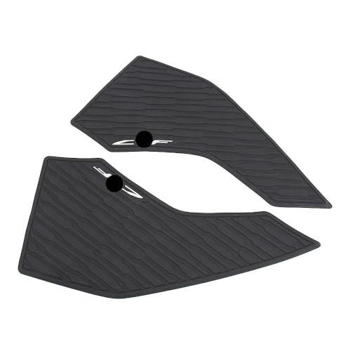 Autocollant réservoir moto CRF1100L anti-rayures kit tampons latéraux caoutchouc noir