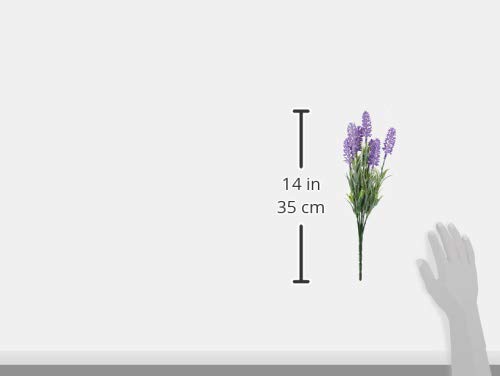 Mopec Lavender Ramillete 7 Flowers 6.5 x 34 cm, One Size - Image 2