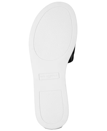 Image of KARL LAGERFELD Women's Cushioned Insole Everyday Carenza Studs - Flat Sandal